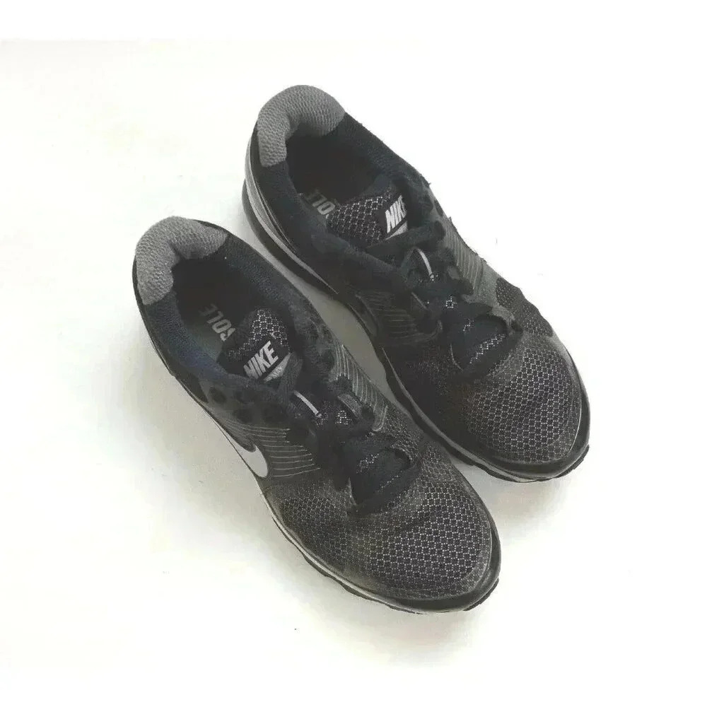 Nike Air‎ Max Flywire 2010 Size 8.5 Women’s 386374-004 Black/Silver
